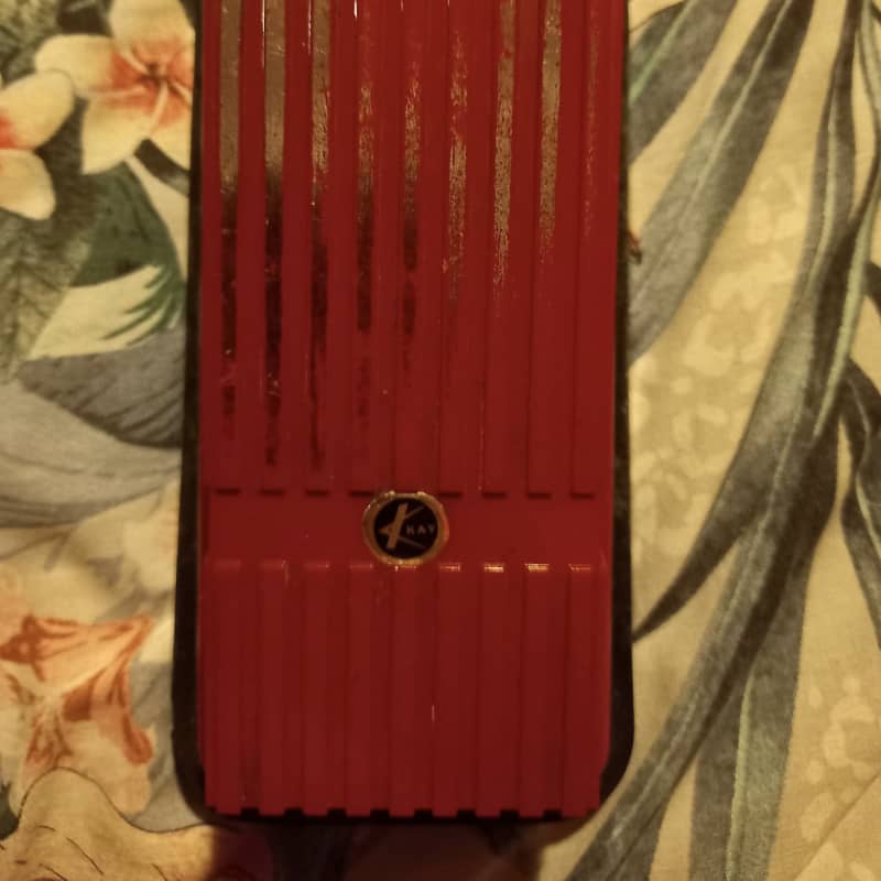 used 1970s Kay Wah Wah Red - Effect Pedal