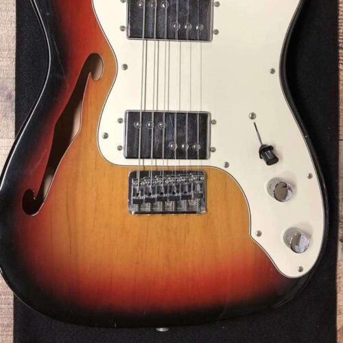 1974 Fender Telecaster thinline Sunburst -        Telecaster