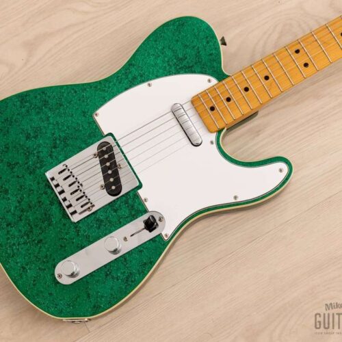 2013 Fender Telecaster Custom TL52B Green Sparkle -        Telecaster