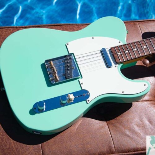 2019 Fender Hybrid 60's Telecaster Surf Green -        Telecaster