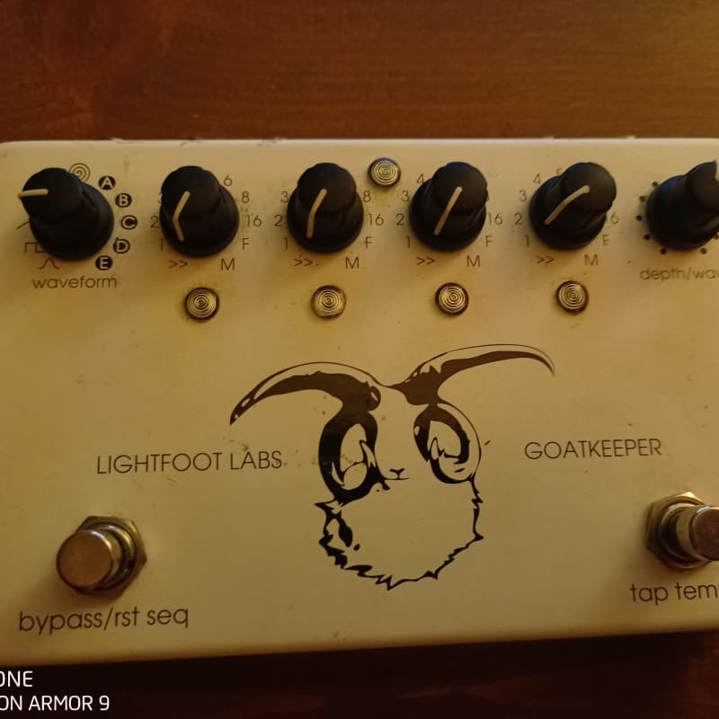 used 2010s Lightfoot Labs Goatkeeper White - Effect Pedal