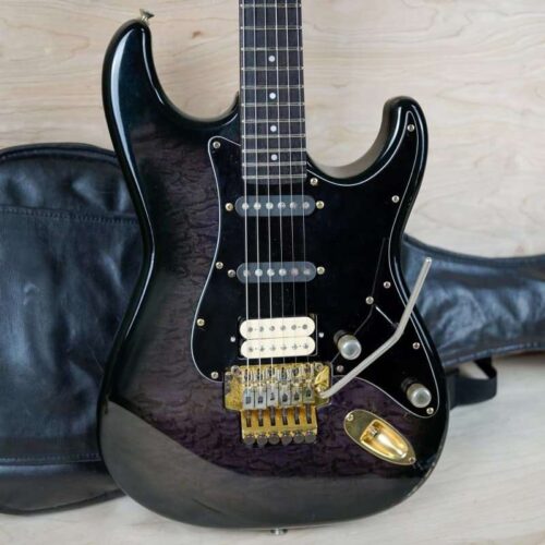 1984-1987 Fender STR-75R Stratocaster Black Burst -        Stratocaster