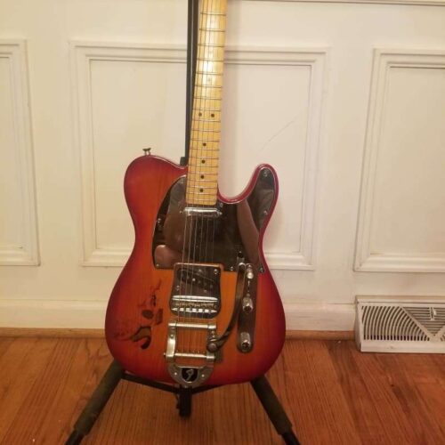 1988 2006 Fender Telecaster Bigsby Custom Electric Guitar Sun... -        Telecaster Vintage