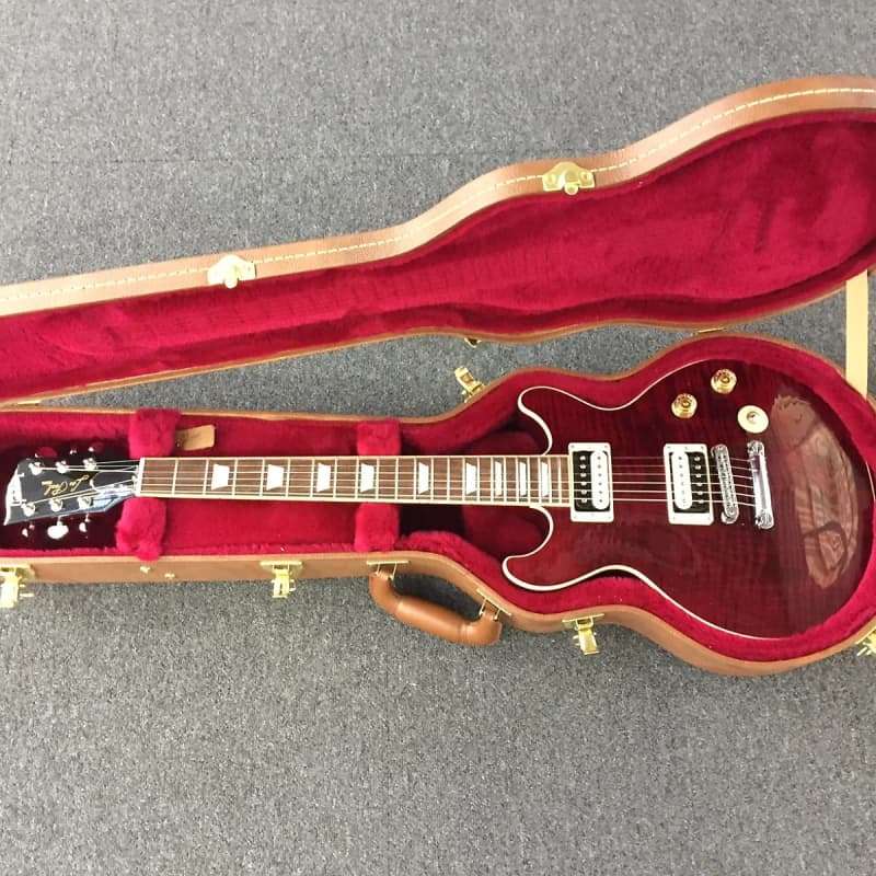 2016 Gibson Les Paul Standard Double Cutaway Wine Red –         Les Paul