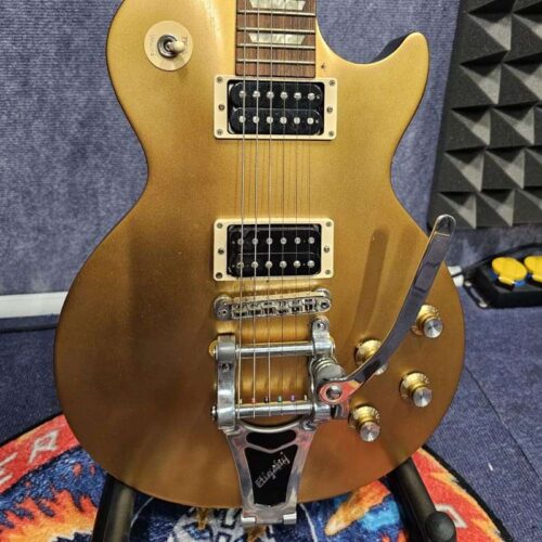 2016 Gibson Les Paul Studio '50s Tribute T Satin Gold Top -         Les Paul