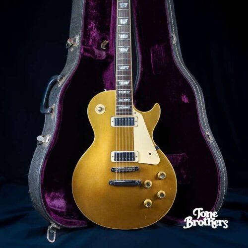 1969 - 1984 Gibson Les Paul Deluxe Goldtop -         Les Paul