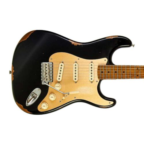 Fender Roasted 1956 Stratocaster Relic Aged Black -        Stratocaster