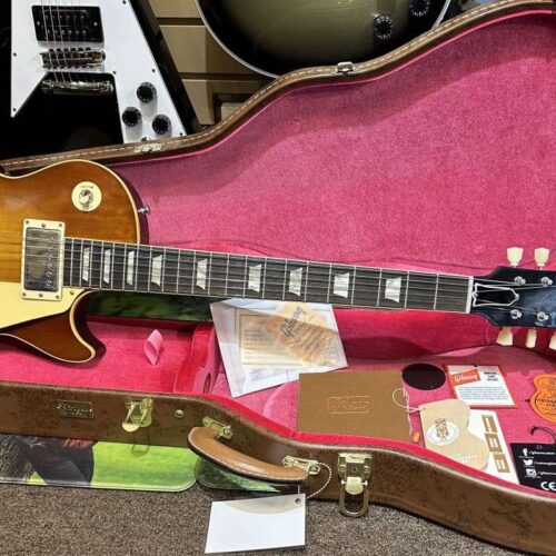 Gibson 1958 Les Paul Standard Reissue Iced Tea Burst -         Les Paul