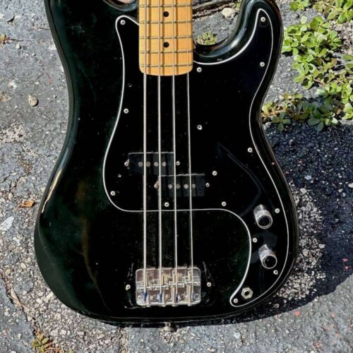 1978 Fender Precision Bass Black -         Precision Bass