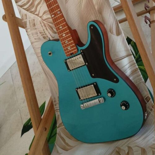 2021 Amantea guitars Custom shop telecaster Sparkle Blue -       Custom Shop Telecaster