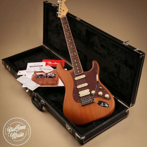 2014 Fender Reclaimed Old Growth Redwood Stratocaster Natural -        Stratocaster