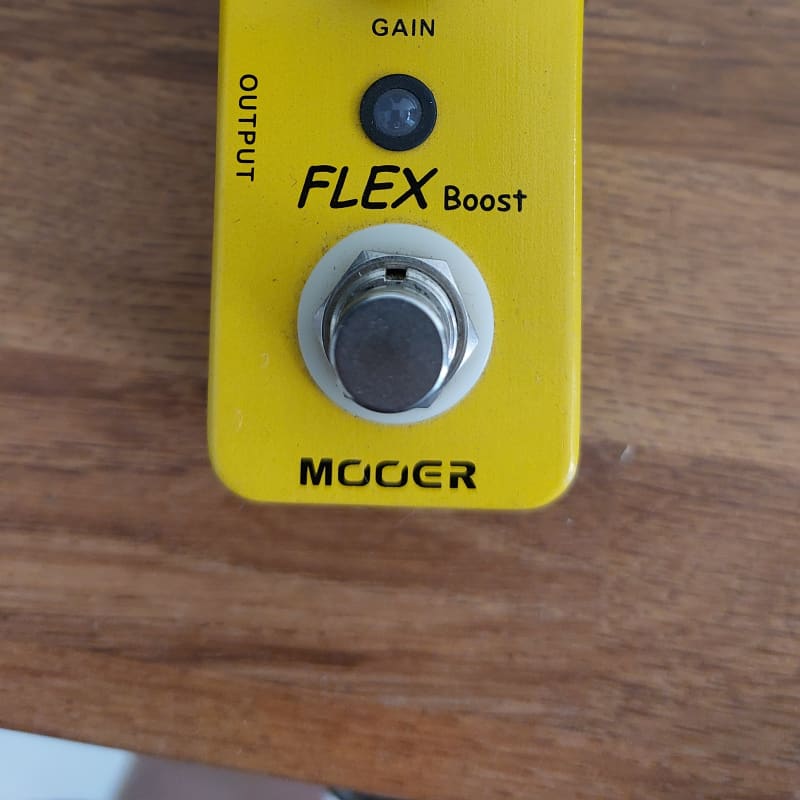 used 2010s Mooer Flex Boost Yellow - Effect Pedal