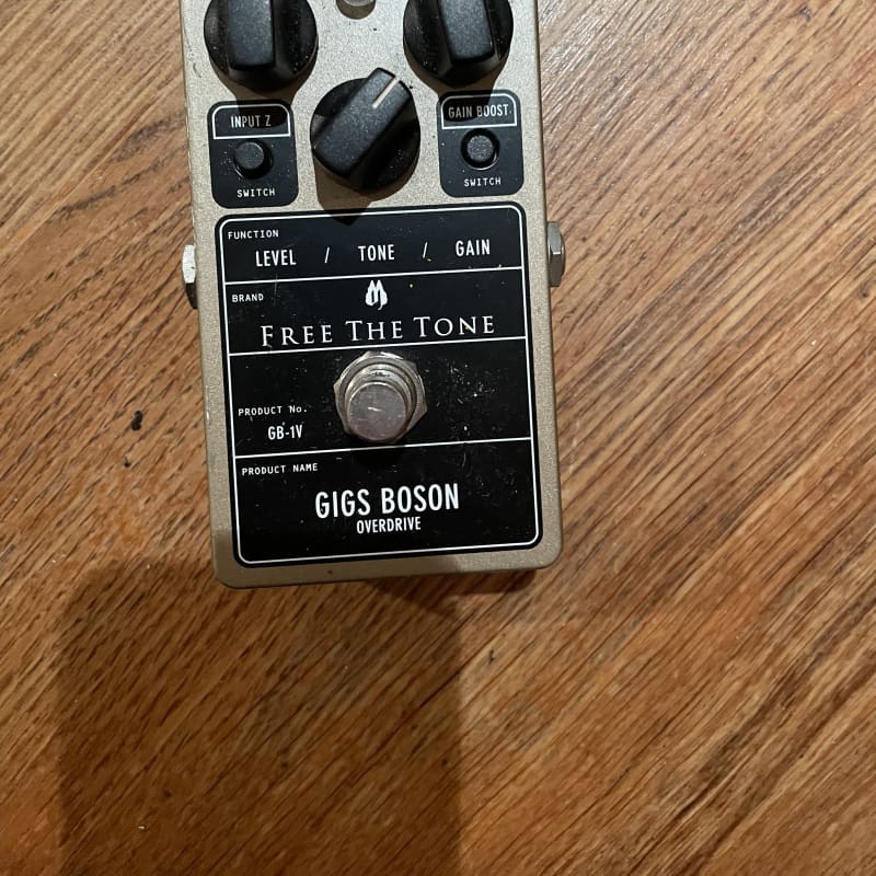 used 2010s Free The Tone GB-1V Gigs Boson Gold / Black - Effect Pedal