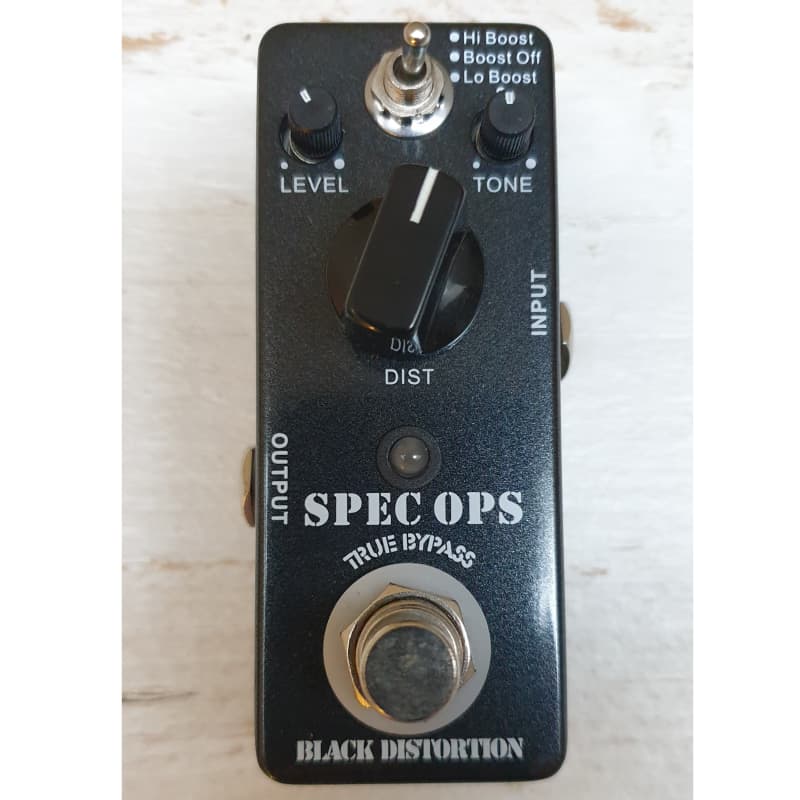 used Spec Ops Black Distortion NP-08 Black - Effect Pedal