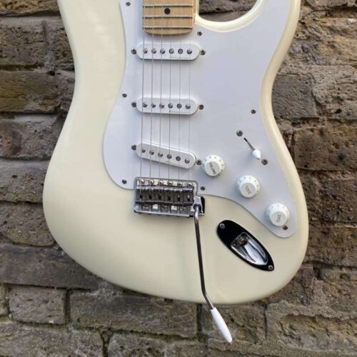 2002 Fender Eric Clapton Signature Stratocaster Olympic White -        Stratocaster