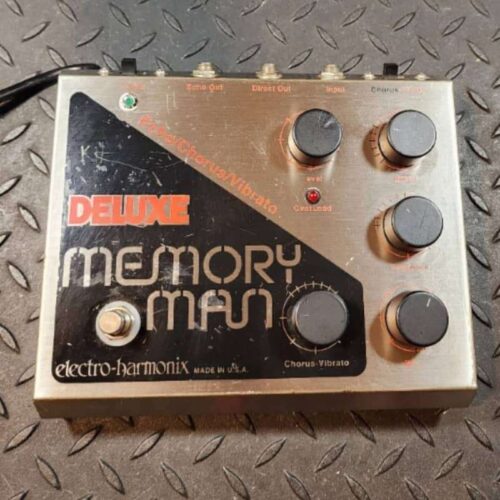 1996 - 2007 Electro-Harmonix Deluxe Memory Man Silver -            Analogue