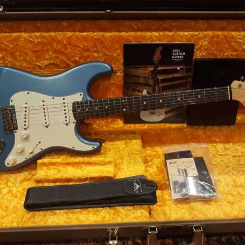 Fender 1960 STRATOCASTER REISSUE '60 STRAT Aged Lake Placid Blue -        Stratocaster