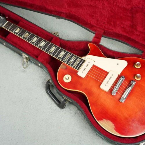 1973 Gibson Les Paul Deluxe Cherry Red -         Les Paul