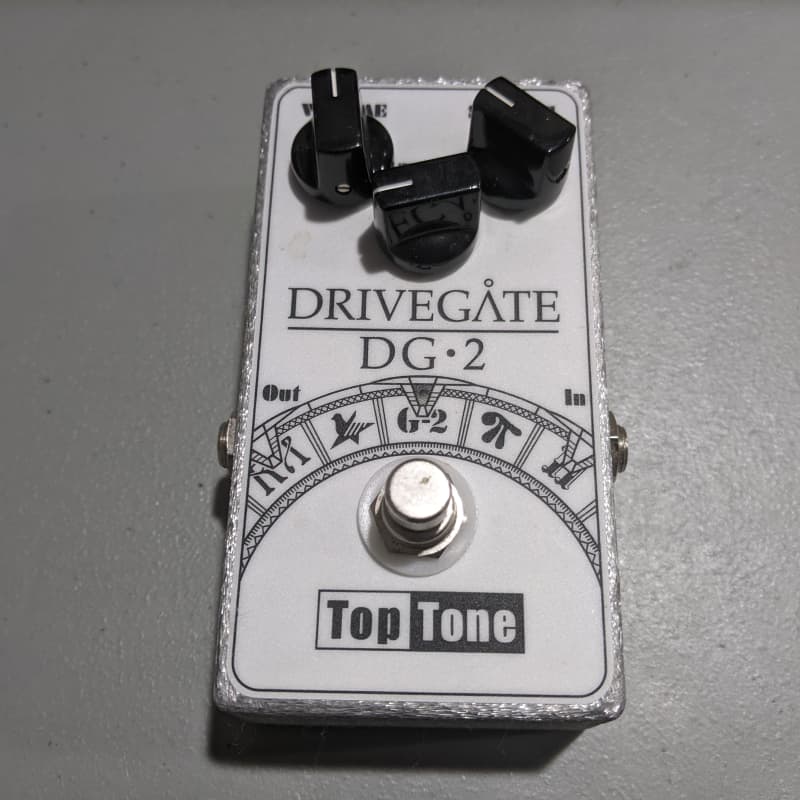 used 2015 Top Tone DriveGate DG-2 Fuzz White - Effect Pedal