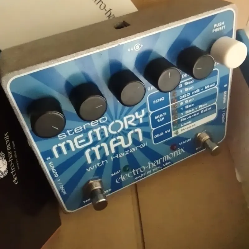 used 2007 - Present Electro-Harmonix Stereo Memory Man With Hazarai... - Effect Pedal