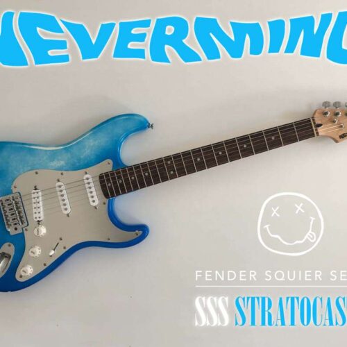 2021 Squier Stratocaster Blue -        Stratocaster