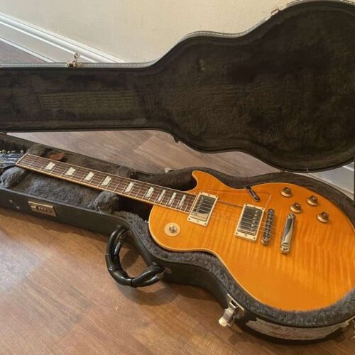 2002 - 2008 Gibson Les Paul Standard Premium Plus Trans Amber - £2000 used Guitar