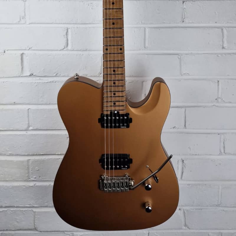 2023 Harley Benton 25th ANNIVERSARY FUSION T FIREMIST Gold - £429.99 used Guitar