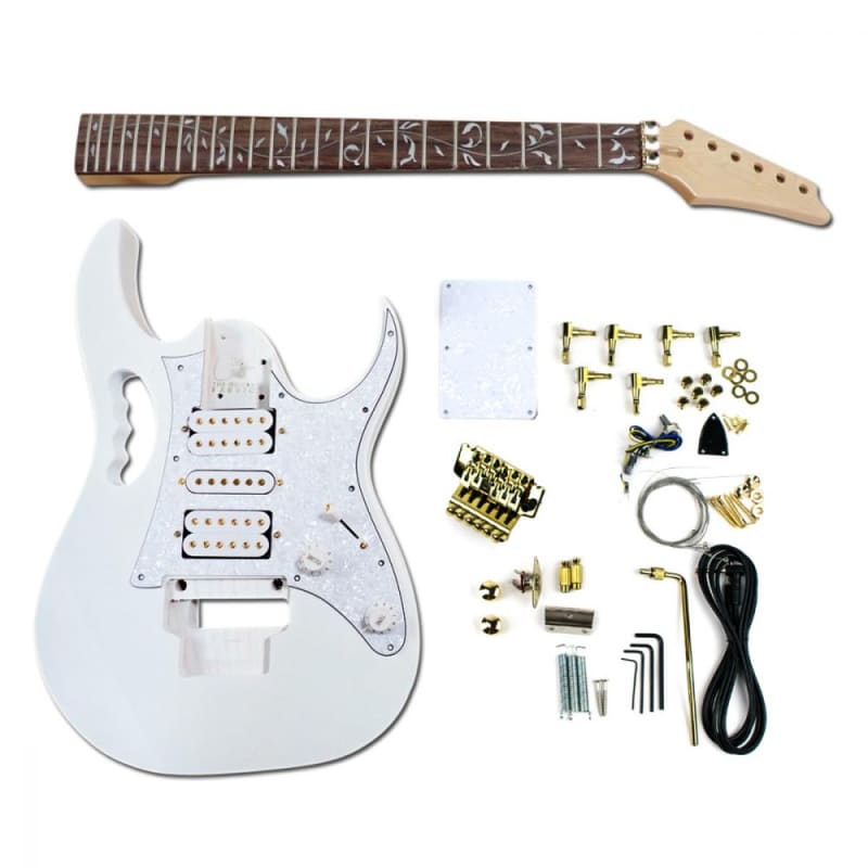 2023 The Guitar Fabric Ready to Paint Guitar Kit, MJ Style san... - £270 new Guitar