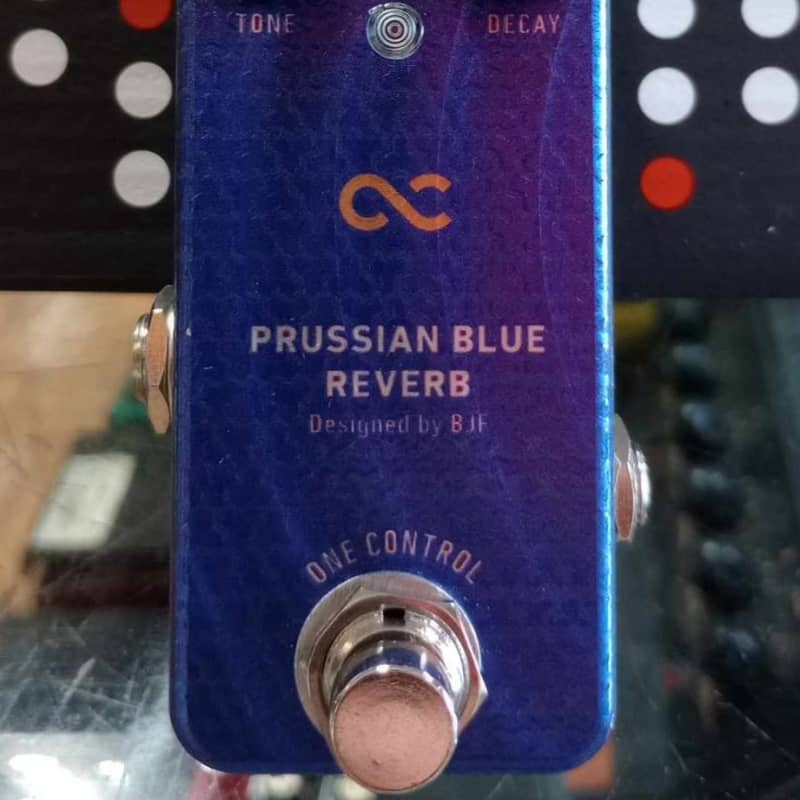 used 2020s One Control Prussian Blue Reverb Cobalt - Effect Pedal