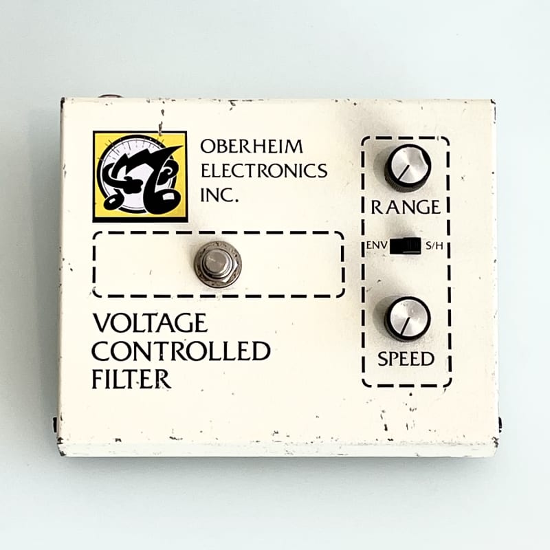 used 1974 Oberheim Model VCF-200 Voltage Controlled Filter White - Effect Pedal