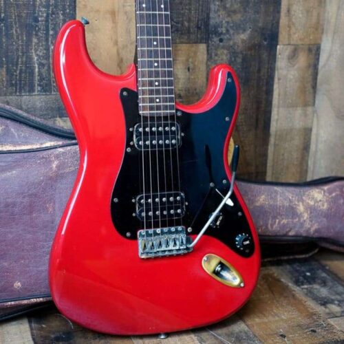 1982-1984 Squier Contemporary Series Stratocaster JV Torino Red -        Stratocaster