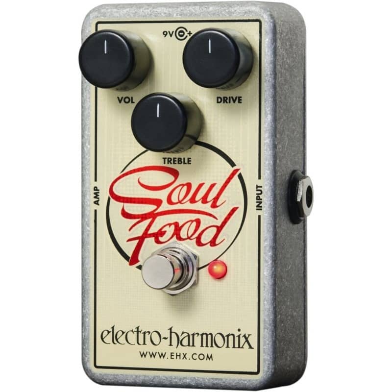 new 2010s Electro-Harmonix Soul Food Transparent Overdrive Cream - Effect Pedal