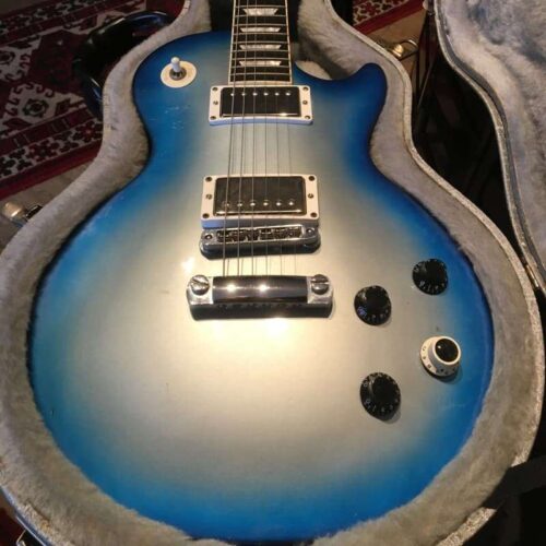 2007 Gibson Les Paul Robot Blue Burst -         Les Paul