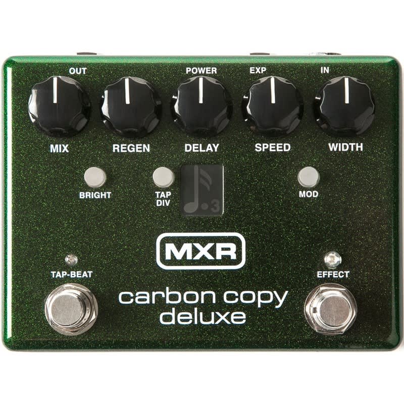 new MXR MXR M292 Carbon Copy Deluxe Delay Modulation Pedal Carbon - Effect Pedal