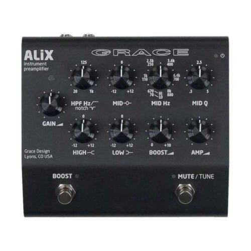 2010s Grace Design ALiX Instrument Preamplifier Black -          Amplifier