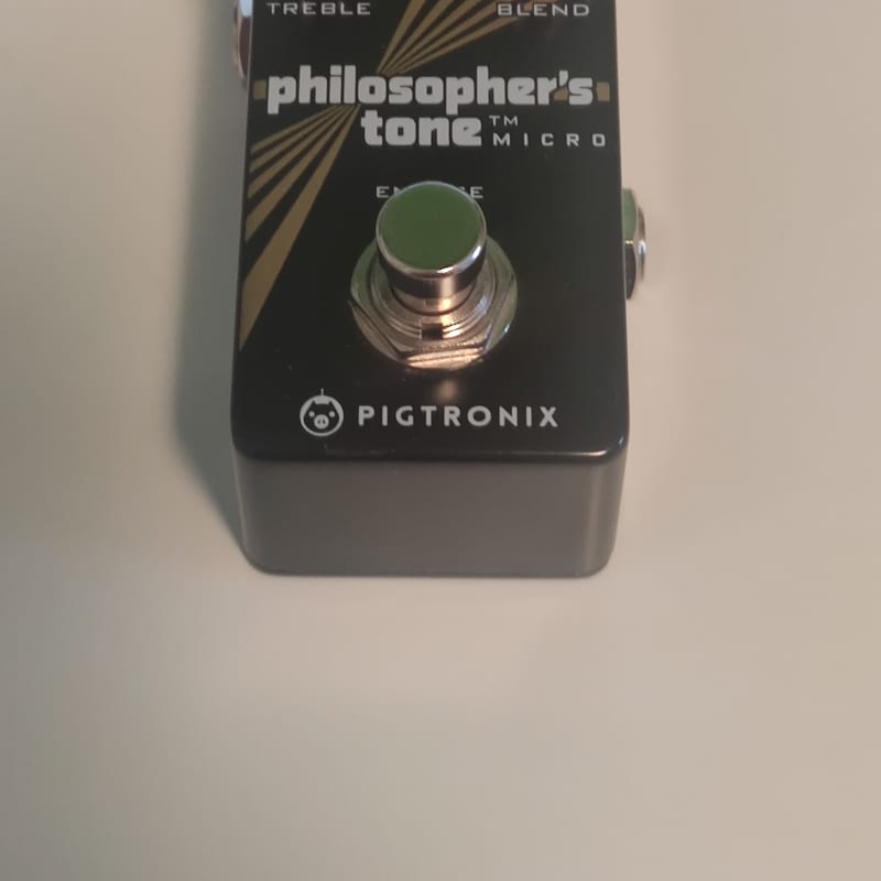 used 2010s Pigtronix Philosopher's Tone Micro Black - Effect Pedal