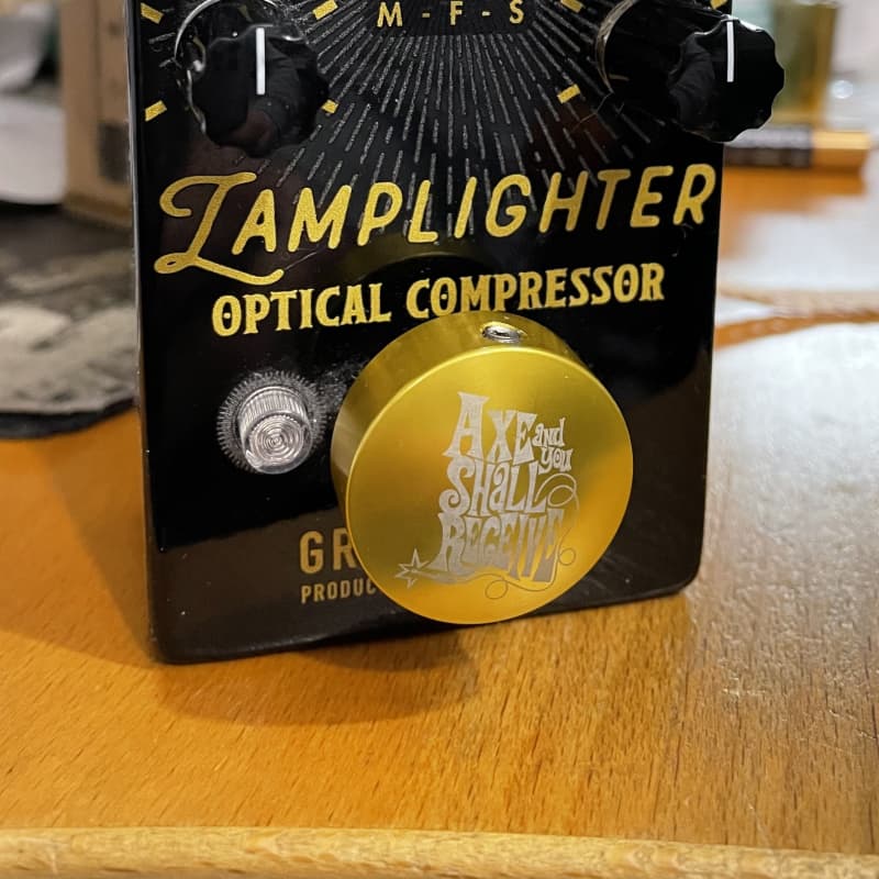 used 2010s Greer Lamplighter Optical Compressor Black - Effect Pedal