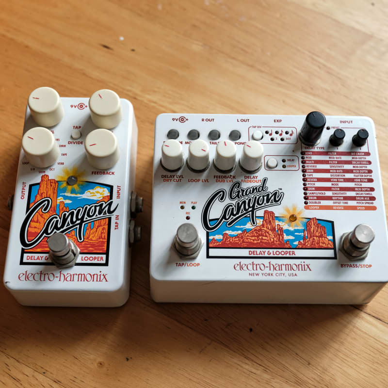 used 2018 - Present Electro-Harmonix Grand Canyon Delay and Looper ... - Effect Pedal