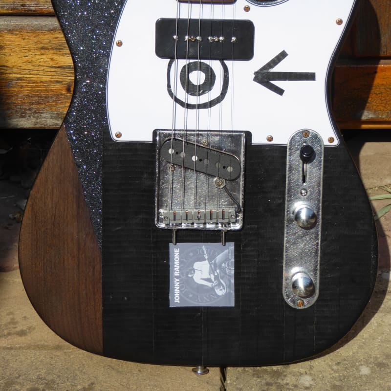 DY Guitars Eddie Vedder black sparkle custom relic tele body A... - £459.99 new Guitar