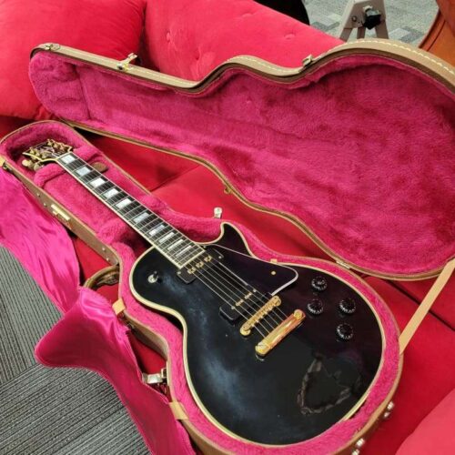 1998 Gibson Custom Shop Less Paul Custom '54 reissue Ebony -       Custom Shop