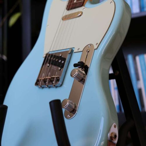 2021 Fender MIJ Offset Telecaster Daphne Blue -        Telecaster