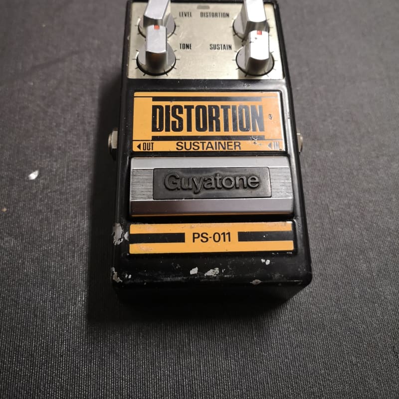 used 80's Guyatone Distortion Sustainer PS-011 Black - Effect Pedal