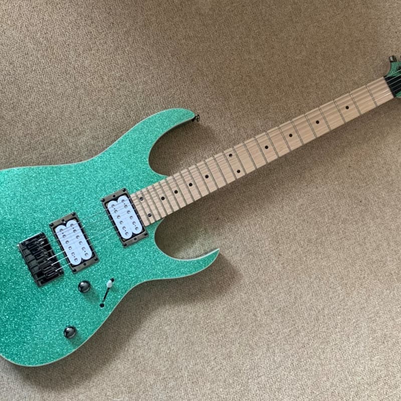 Ibanez RG421MSP, Turquoise Sparkle Turquoise Sparkle - £330 used Guitar