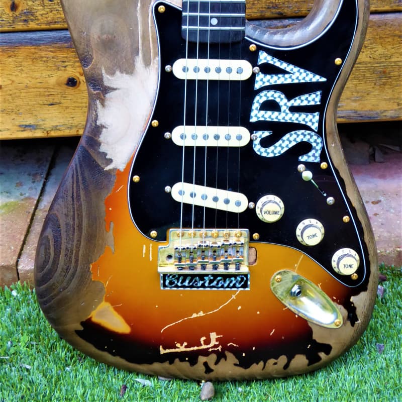 DY Guitars SRV Stevie Ray Vaughan First Wife No.1 relic strat ... - £459.99 new Guitar