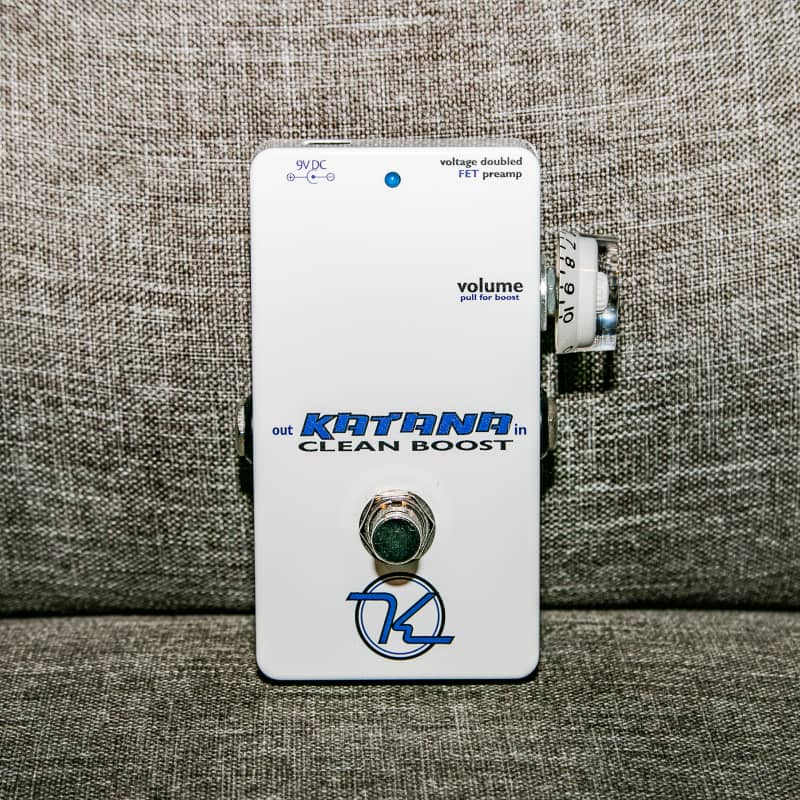 used 2010s Keeley Katana Clean Boost White - Effect Pedal