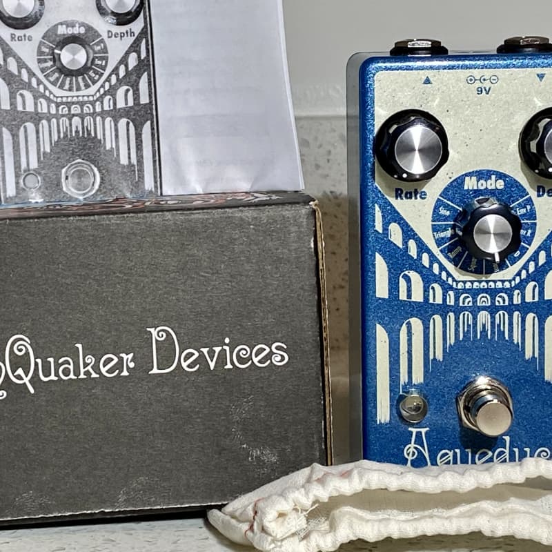 used ~2020 EarthQuaker Devices Aqueduct Vibrato none – Effect Pedal