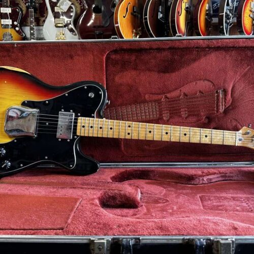 1972 - 1980 Fender Telecaster Custom with Maple Fretboard Sunb... -        Telecaster