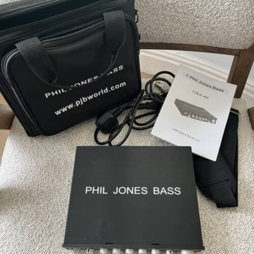 2010s Phil Jones D-400 Digital Bass Amp Head Black -        Amp Head