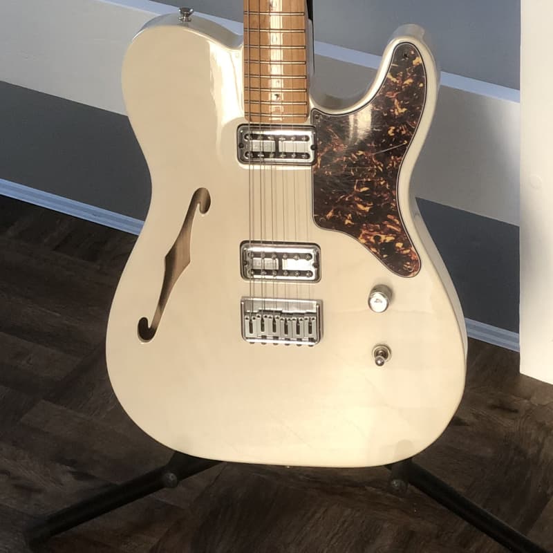 2013 Fender Telecaster Cabronita Thinline White - £650 used Guitar