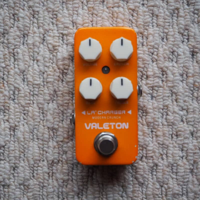 used 2010s Valeton CDS-2 Coral La' Charger Distortion Yellow - Effect Pedal